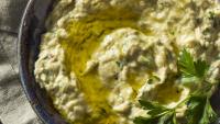 baba ghanoush in a bowl